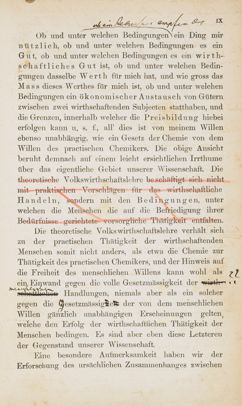 Grundsätze page IX in the Preface